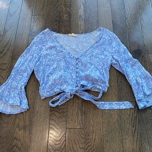 Blue blouse